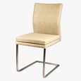 Katy Cantilever Dining Chair - Stainless Steel Legs - Variation Available