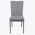 Mario Dining Chair - Anthracite Black Powder Coated Legs - Variation Available