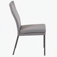 Mario Dining Chair - Anthracite Black Powder Coated Legs - Variation Available