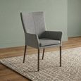 Mario Dining Armchair - Industrial Steel Legs - Variation Available