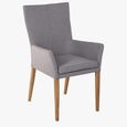 Mario Dining Armchair - Oak Legs - Variation Available
