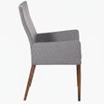 Mario Dining Armchair - Walnut Legs - Variation Available