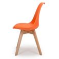 Urban Dining Chair - Set of 4 - Orange