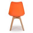 Urban Dining Chair - Set of 4 - Orange