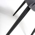 Malmo Dining Chair - Set of 2 - Grey Fabric