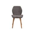 Dawson Dining Chairs - Set of 2 - Fabric - Grey