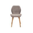 Dawson Dining Chairs - Set of 2 - Fabric - Mocha