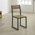 Surrey Dining Chairs - Set of 2 - Solid Mango Wood