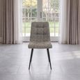 Newport Dining Chairs - Set of 4 - Fabric - Mocha