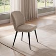 Rialto Dining Chairs - Set of 2 - Fabric - Chenille