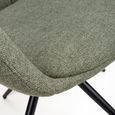 Boden Carver Dining Chair - Set of 2 - Green Fabric