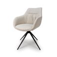 Boden Carver Dining Chair - Set of 2 - Natural Fabric