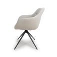 Boden Carver Dining Chair - Set of 2 - Natural Fabric
