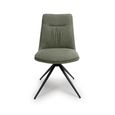Boden Dining Chair - Set of 2 - Green Fabric