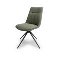 Boden Dining Chair - Set of 2 - Green Fabric
