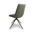 Boden Dining Chair - Set of 2 - Green Fabric