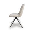 Boden Dining Chair - Set of 2 - Natural Fabric