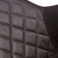 Charlie Dining Chair - Set of 2 - Grey Faux Leather