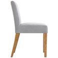 Baylor Dining Chair - Set of 2 - Low Back - Stone Fabric