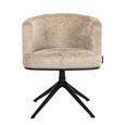 Cheyenne Swivel Dining Armchiar - Desert Fusion - Fabric and Metal