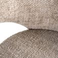 Jenthe Dining Armchair - Renegade Desert - Fabric and Metal