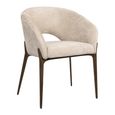 Kenzi Cream Fabric Dining Chair