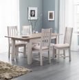 Richmond Dining Chair - Set of 2 - Slatted Back - Grey