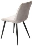 2 x Aspen Diamond Stitch Natural Fabric Dining Chair