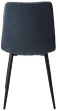 2 x Aspen Straight Stitch Blue Dining Chair