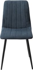 2 x Aspen Straight Stitch Blue Dining Chair