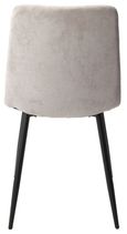 2 x Aspen Straight Stitch Natural Fabric Dining Chair