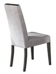 2 x Bagni Grey Fabric Dining Chair