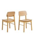 2 x Barlow Matt Oak Dining Chair