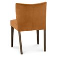 Turin Dining Chairs - Set of 2 - Harvest Pumpkin Velvet - Low Back