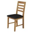 Bergen Ladder Back Dining Chair - Set of 2 - Victoria Steel Fabric