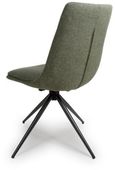Boden Dining Chair - Set of 2 - Green Fabric