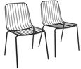 2 x Cabo Metal Wire Dining Chair - C025001UK