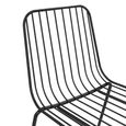2 x Cabo Metal Wire Dining Chair - C025001UK