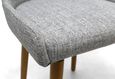 2 x Capri Flax Grey Weave Dining Chair