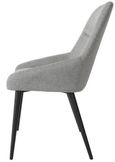 Claflin Dining Chair - Set of 2 - Grey Fabric