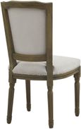 2 x Clare Grey Fabric Dining Chair