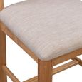 Clarion Dining Chair - Set of 2 - Cross Back - Oak