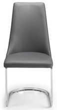 Como Cantilever Dining Chair - Set of 2 - Grey