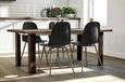 2 x Cottle Black Plastic Dining Chair - C005501TUK