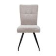 2 x Daisy Cobble Natural Fabric Dining Chair
