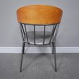 Retro Dining Chair - Set of 2 - Metal