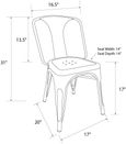 2 x Finney Grey Dining Chair - C009012UK