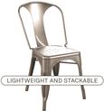 2 x Finney Grey Dining Chair - C009012UK