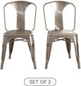 2 x Finney Grey Dining Chair - C009012UK