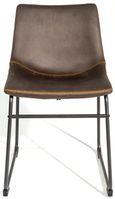 2 x Fremont Mussel Grey Fabric Dining Chair